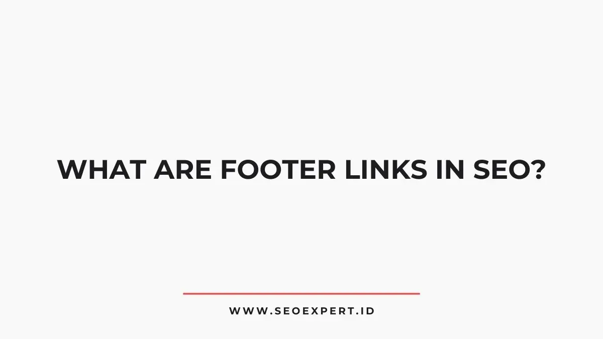 Footer Links