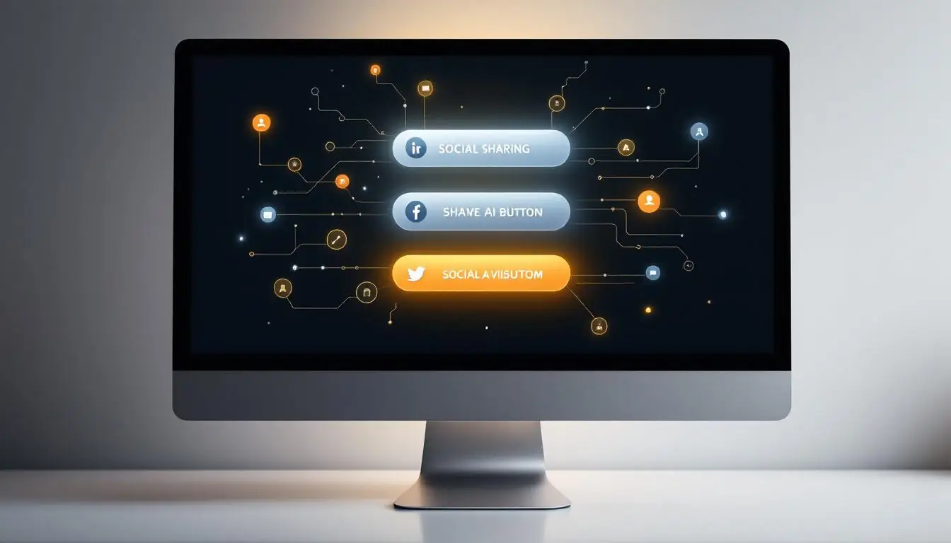 Enhancing AI Visibility with Advanced Social Sharing Buttons